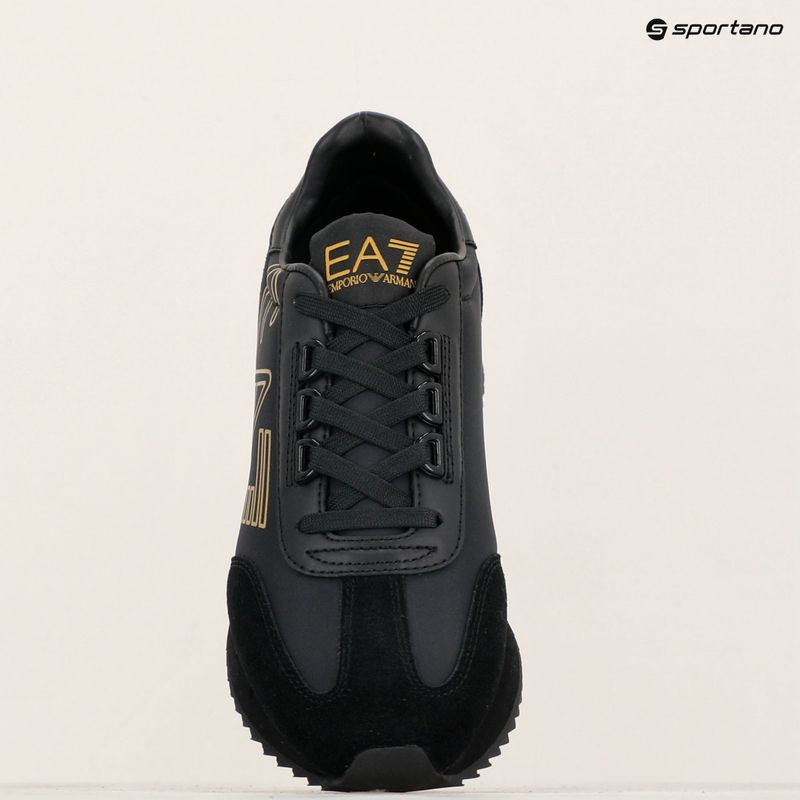 Buty EA7 Emporio Armani Black & White Vintage triple black/ gold 14