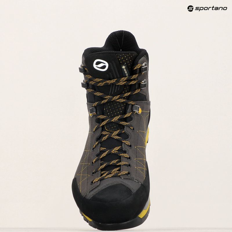 Buty trekkingowe męskie SCARPA Zodiac TRK GTX anthracite/sulphur 9