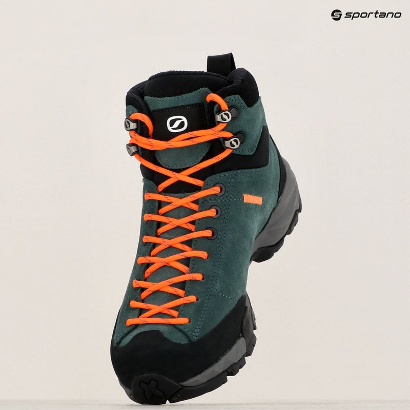 Buty trekkingowe damskie SCARPA Mojito Hike GTX botanic green/orange pop 15