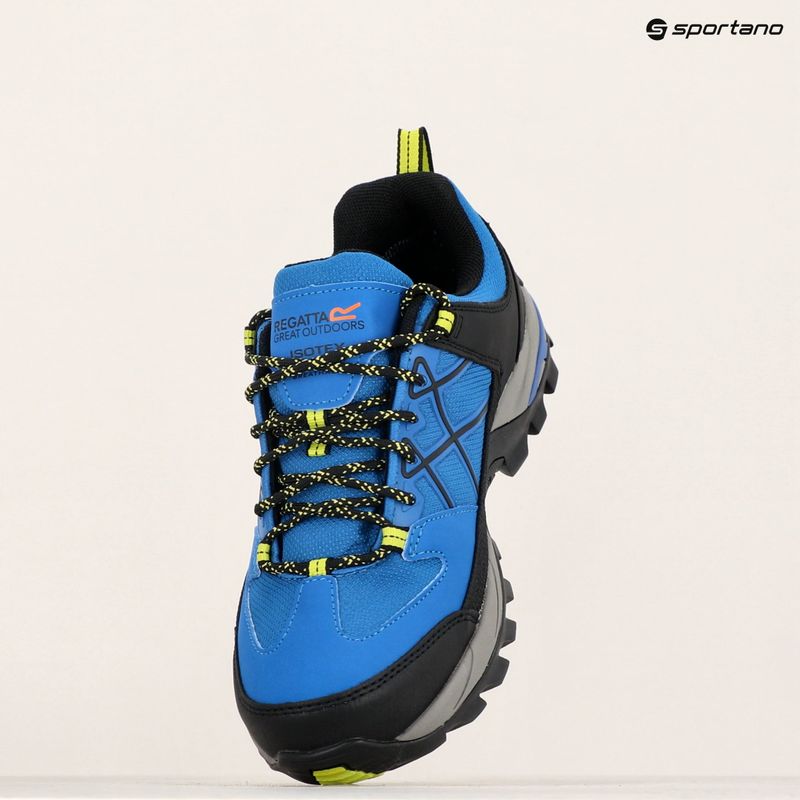 Buty trekkingowe męskie REGATTA Samaris III Low blue/lime punch 17