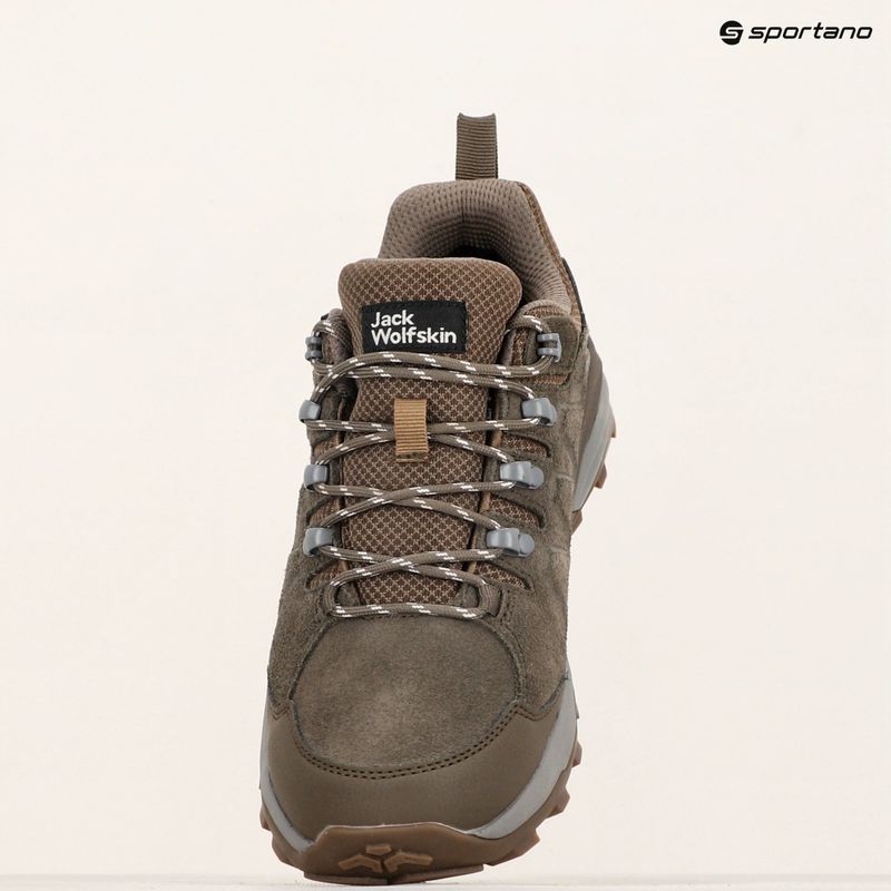 Buty trekkingowe męskie Jack Wolfskin Refugio Texapore Low cold coffee 15