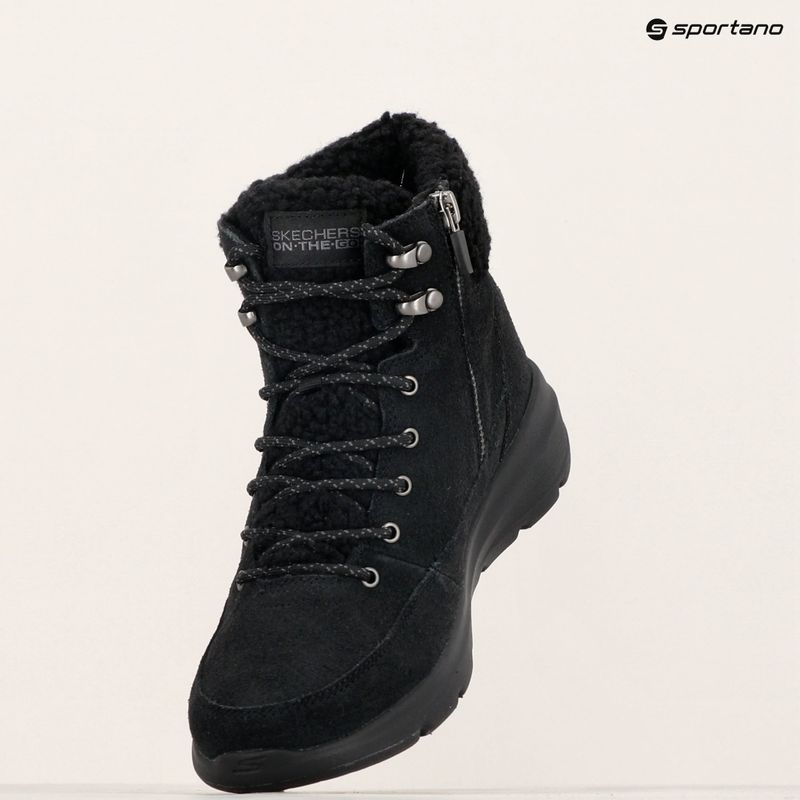 Buty damskie SKECHERS On The Go Glacial Ultra Woodlands black 15