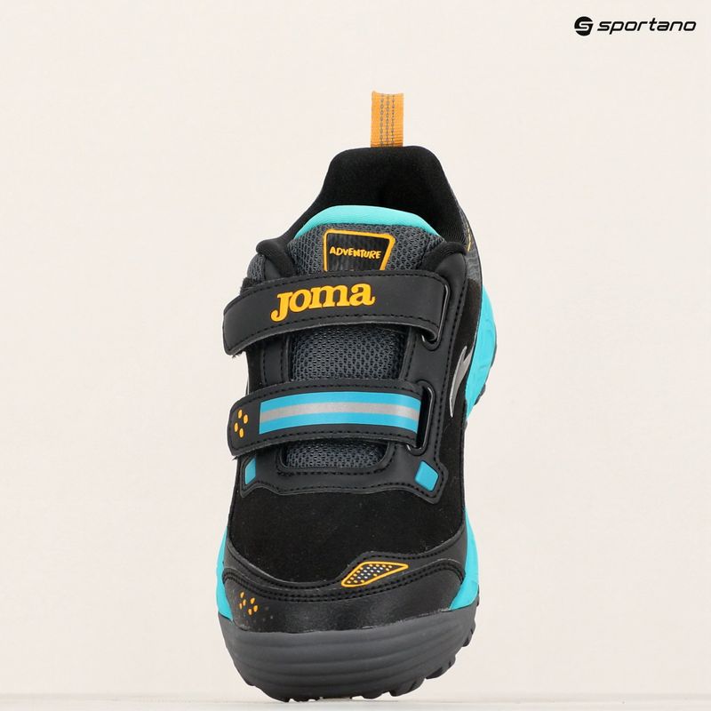 Buty do biegania dziecięce Joma Adventure black/turquoise 15