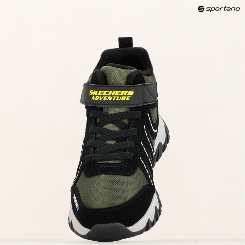 Buty dziecięce SKECHERS Rugged Ranger Storm Trail black/green 11