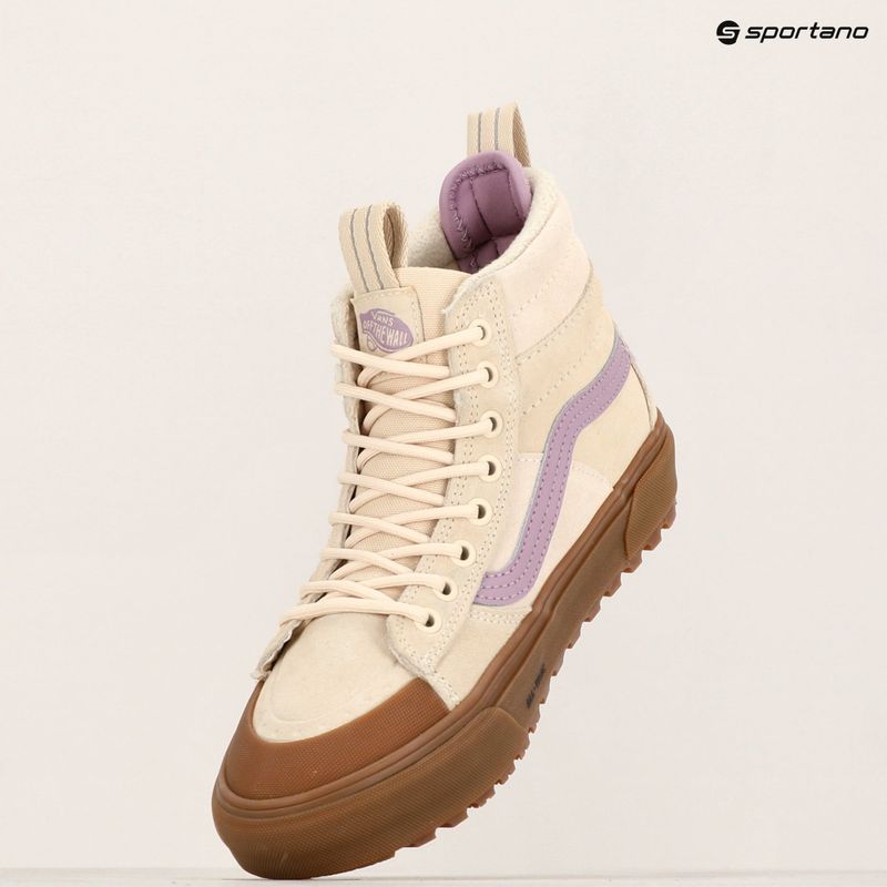 Buty damskie Vans MTE Sk8-Hi Waterproof white/purple 11
