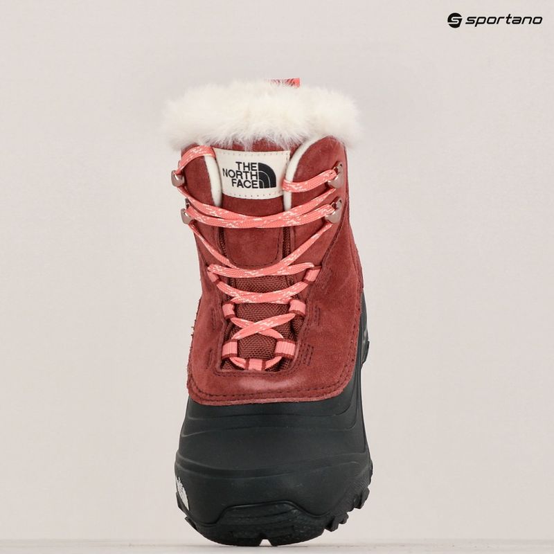 Śniegowce dziecięce The North Face Shellista V Lace WP canyon dust/terracotta 15