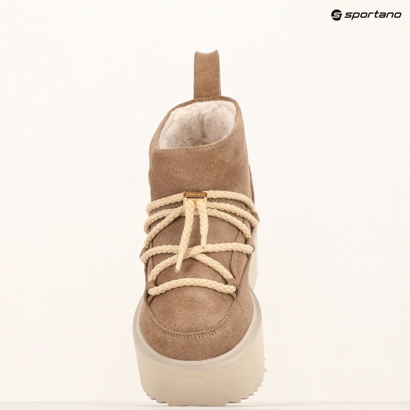 Śniegowce damskie INUIKII Classic Low Platform beige 13