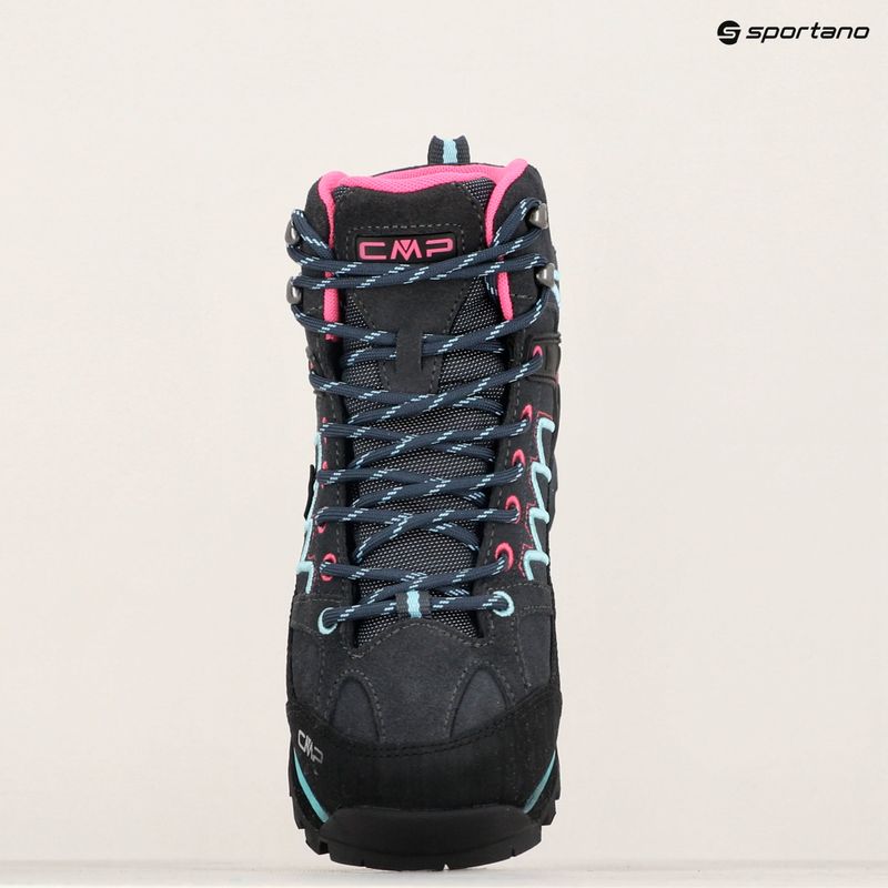 Buty trekkingowe damskie CMP Moon Mid WP antracite/acqua 9
