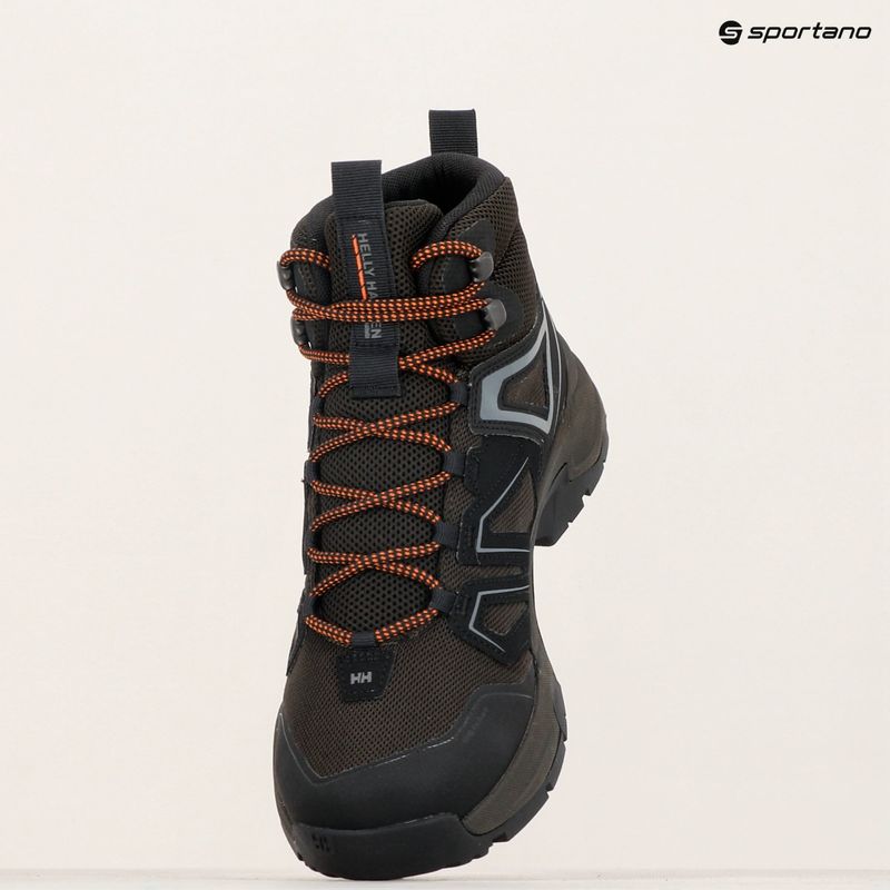 Buty trekkingowe męskie Helly Hansen Stalheim HellyTech Boot beluga/burnt orange 15