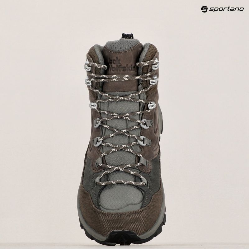 Buty trekkingowe męskie Jack Wolfskin Cyrox Texapore Mid cold coffee 10