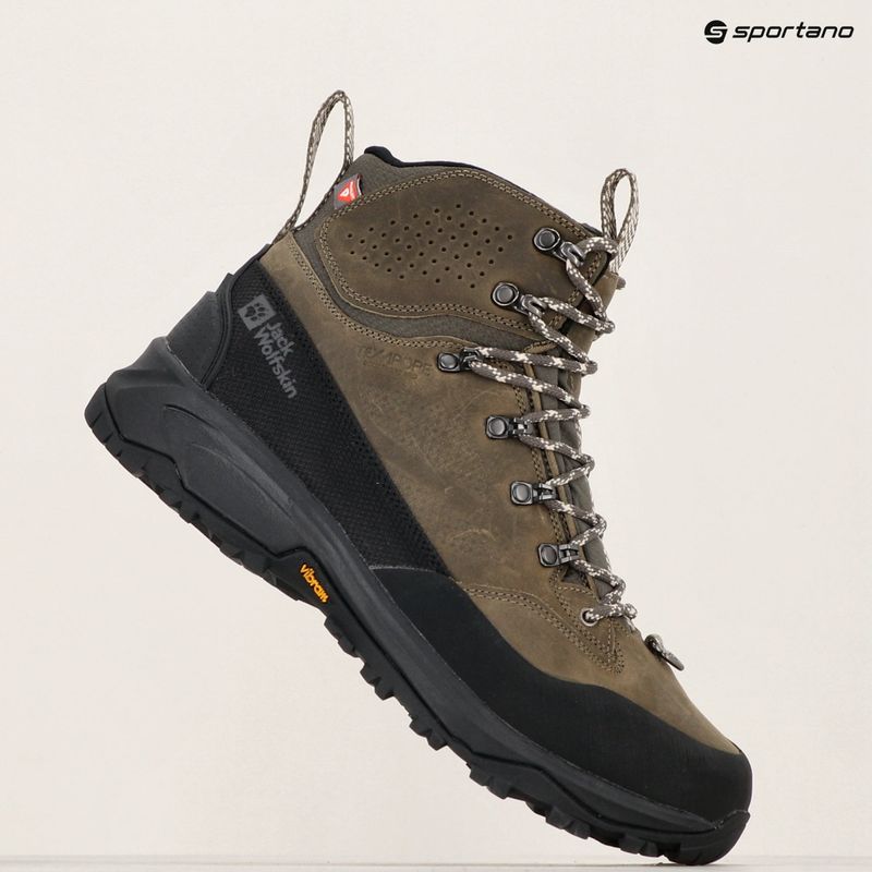 Buty trekkingowe męskie Jack Wolfskin Terraquest Arctic Texapore Mid cold coffee 11