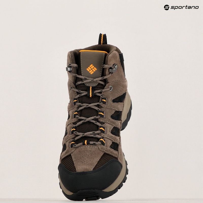 Buty trekkingowe męskie Columbia Crestwood Mid Wp V2 cordovan/ squash 16