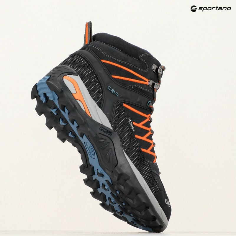 Buty trekkingowe męskie CMP Rigel Mid piombo/jaffa 9