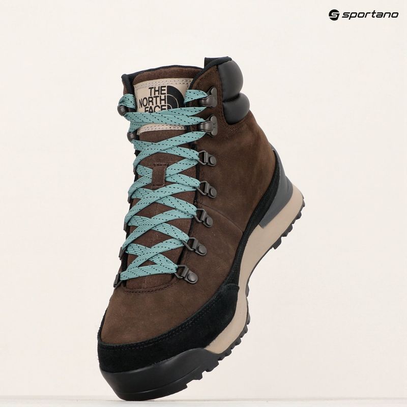 Buty męskie The North Face Back To Berkeley IV Leather WP demitasse brown/black 15