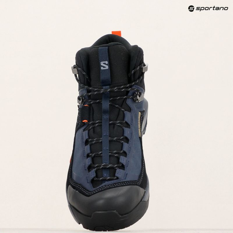 Buty trekkingowe męskie Salomon X Ultra Alpine MID GTX blue nights/black/red orange 9