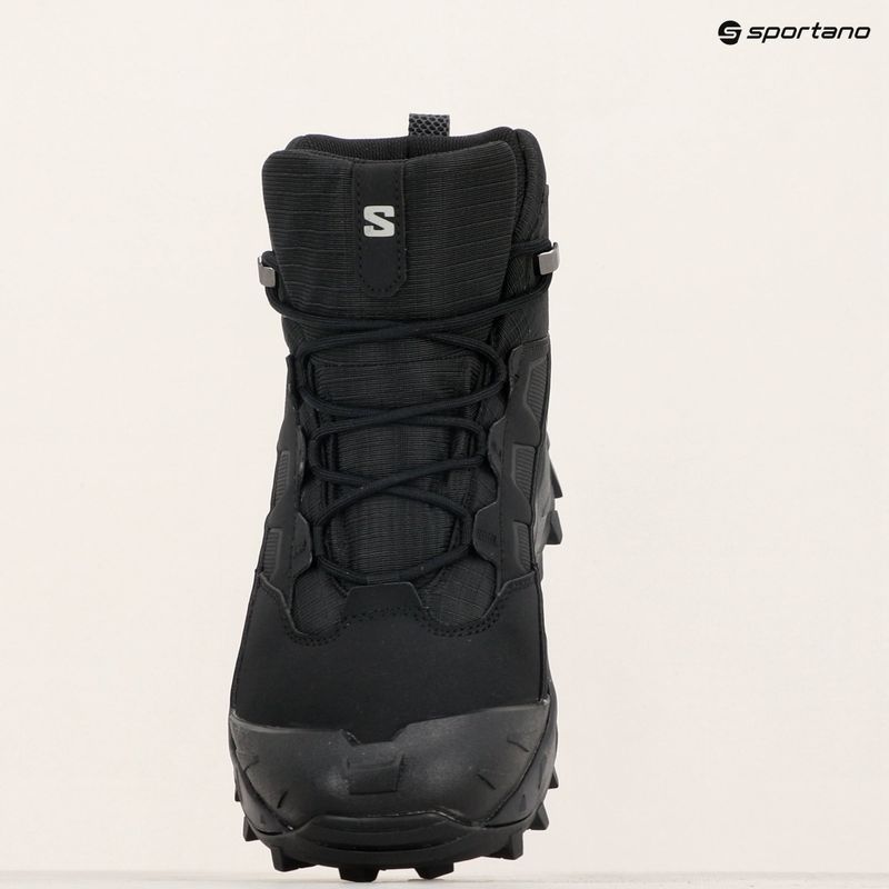 Buty trekkingowe męskie Salomon Crosstrak WP black/black/asphalt 15