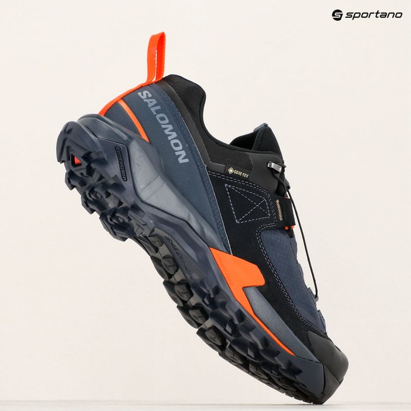 Buty trekkingowe męskie Salomon X Ultra Alpine GTX blue nights/black/red orange 22