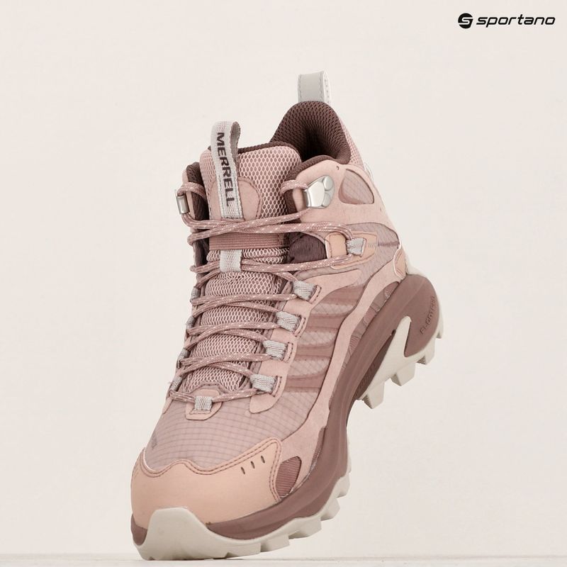 Buty turystyczne damskie Merrell Moab Speed 2 Mid GTX adobe rose 11