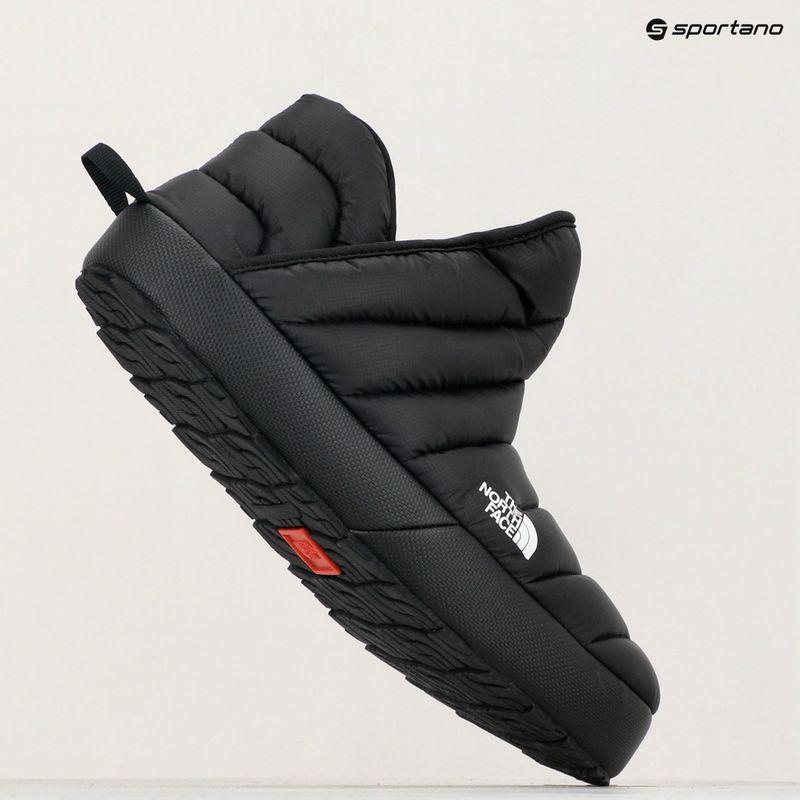 Kapcie zimowe męskie The North Face Thermoball Traction Bootie black/white 16