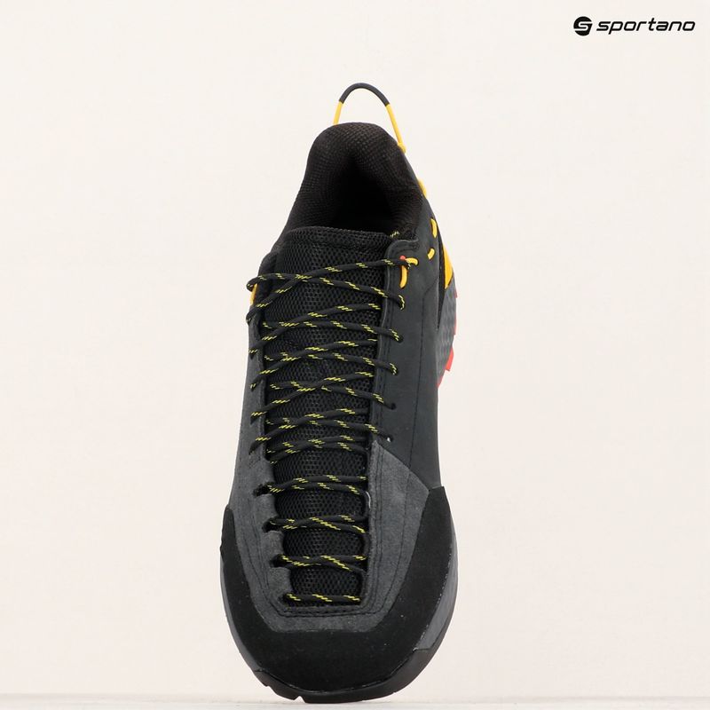 Buty podejściowe męskie La Sportiva Tx Guide Leather carbon/yellow 16