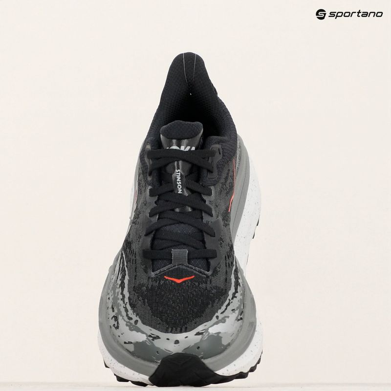 Buty do biegania męskie HOKA Stinson 7 black/outer orbit 9