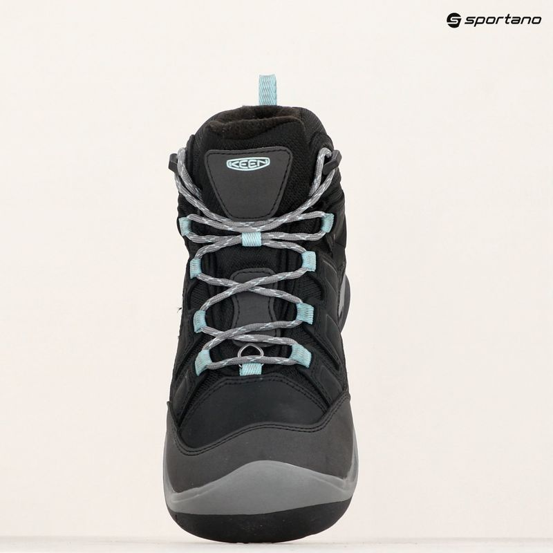 Buty turystyczne damskie KEEN Circadia Mid Polar black/cloud blue 14