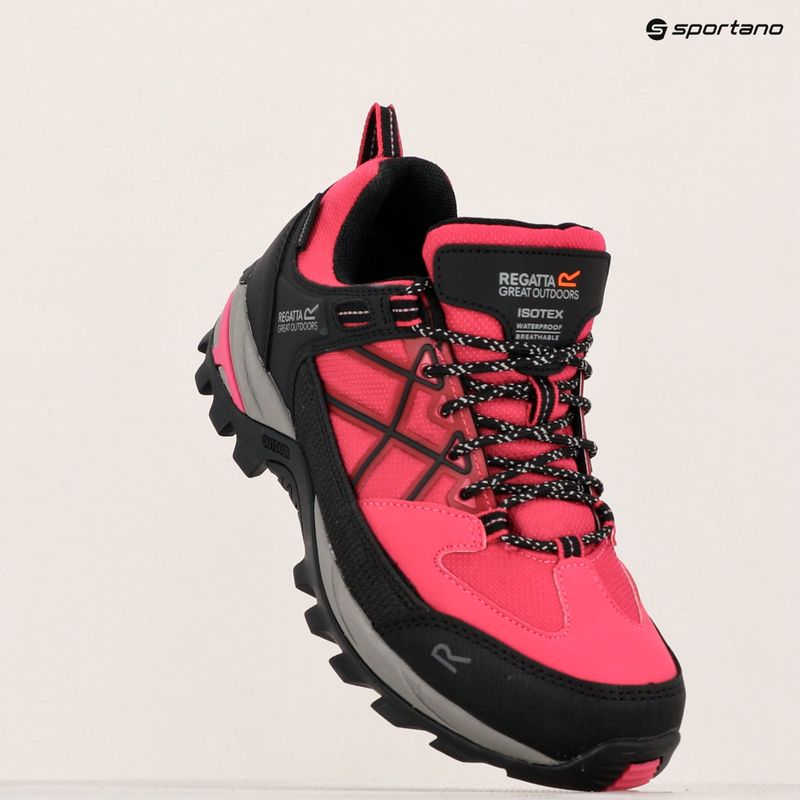 Buty trekkingowe damskie REGATTA Samaris III Low pink potion 17