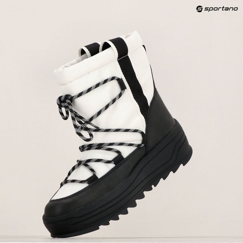 Śniegowce damskie Geox Milleiny ABX white/black 15