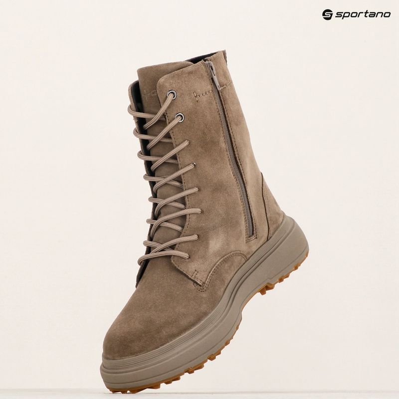 Buty damskie Geox Lamidie + Grip taupe 18