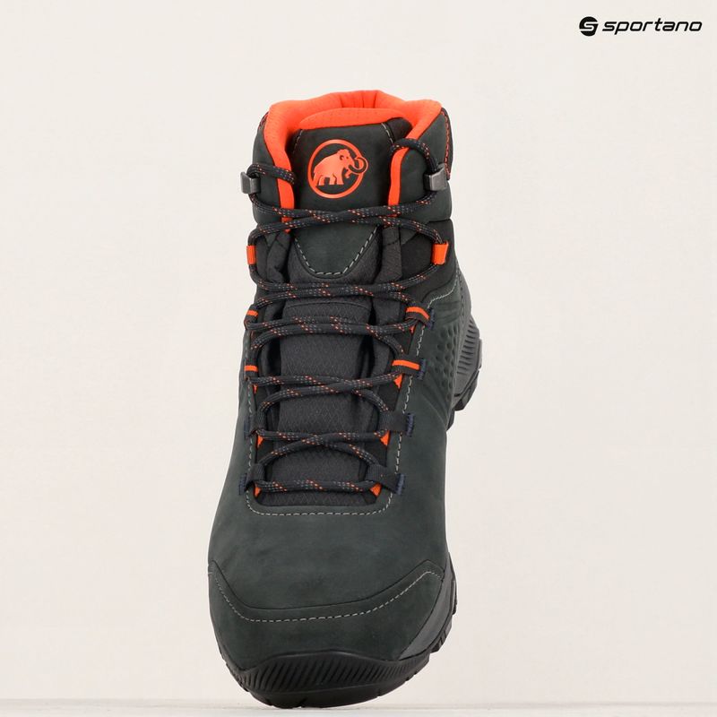 Buty turystyczne męskie Mammut Mercury IV Mid GTX black/hot red 19