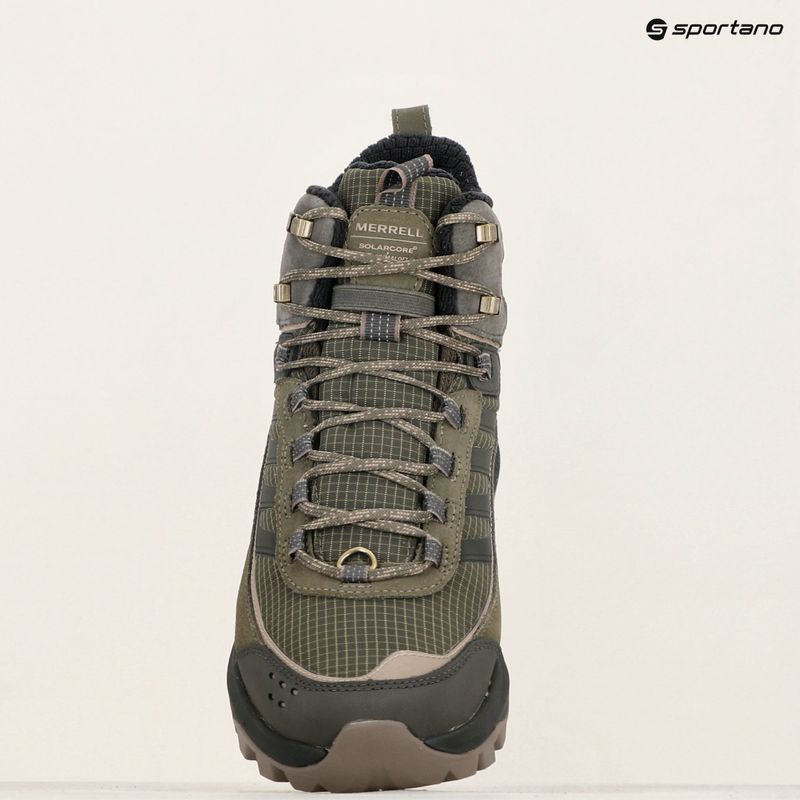 Buty turystyczne męskie Merrell Moab Speed 2 Thermo Mid Wp olive 14