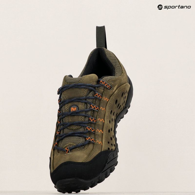 Buty turystyczne męskie Merrell Intercept dark olive 14