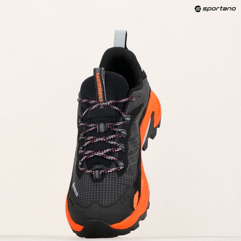 Buty turystyczne męskie Merrell Moab Speed 2 GTX black/orange 13