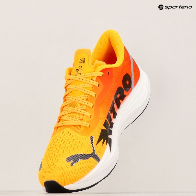 Buty do biegania męskie PUMA Velocity Nitro 3 Fade sun stream/sunset glow/white 18