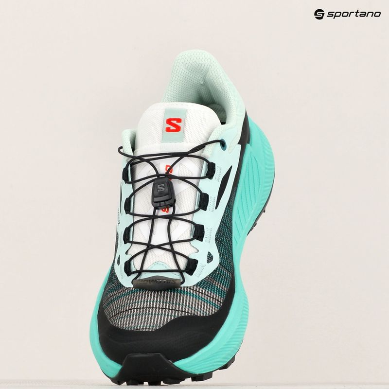 Buty do biegania damskie Salomon Genesis bay/electric green/cherry 9