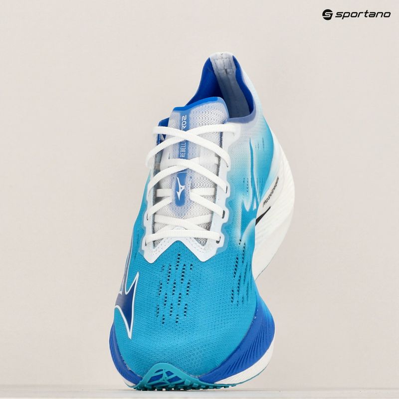 Buty do biegania męskie Mizuno Wave Rebellion Pro 2 river blue/mugen blue/white 14