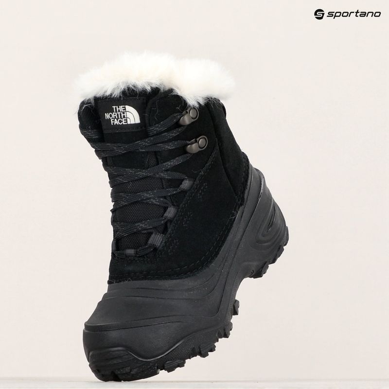 Śniegowce dziecięce The North Face Shellista V Lace WP black/black 9