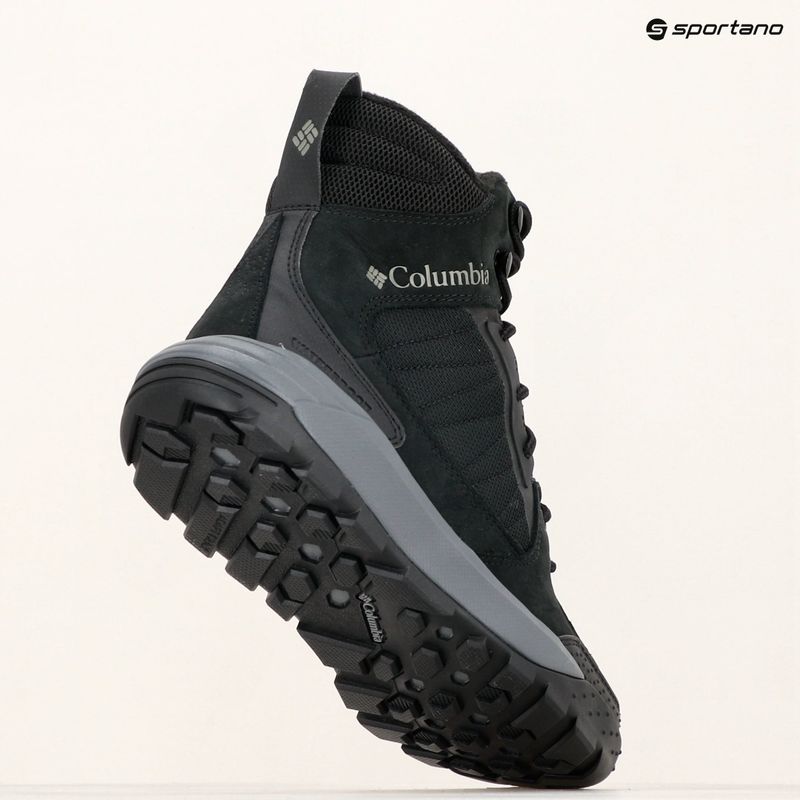 Buty zimowe męskie Columbia Portlander Boot Ohi black/ ti grey steel 18