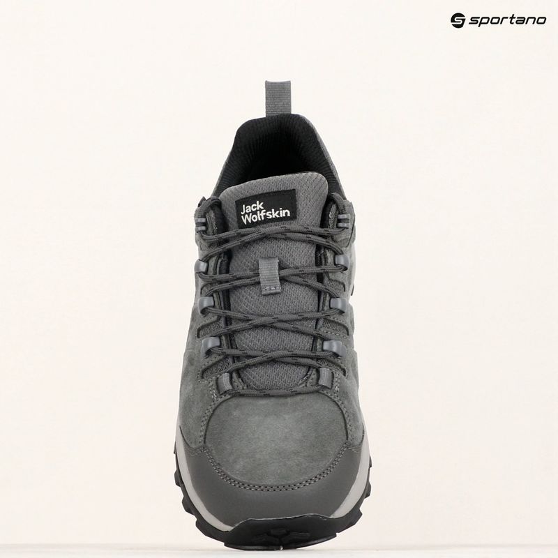 Buty trekkingowe męskie Jack Wolfskin Refugio Texapore Low slate 10