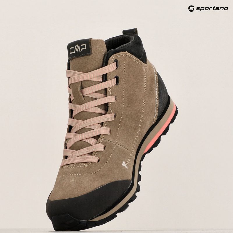 Buty turytyczne damskie CMP Elettra Mid sand/pesca 15