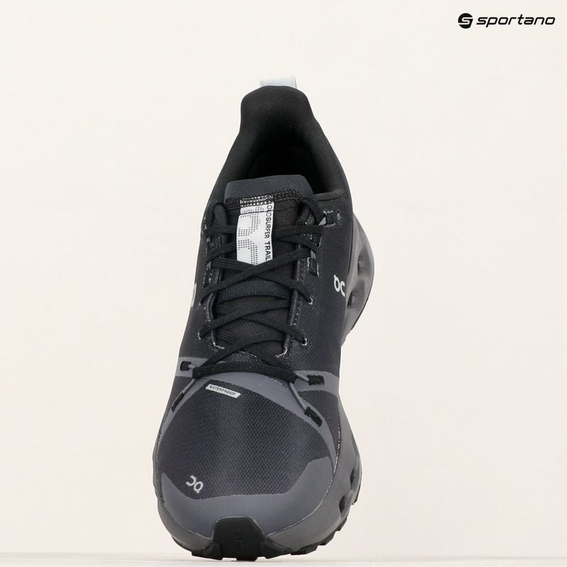 Buty do biegania męskie On Running Cloudsurfer Trail Waterproof black/eclipse 15