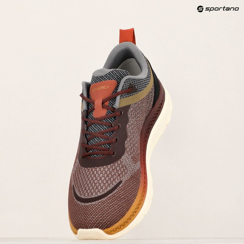 Buty męskie Geox wine/dark coffee 14