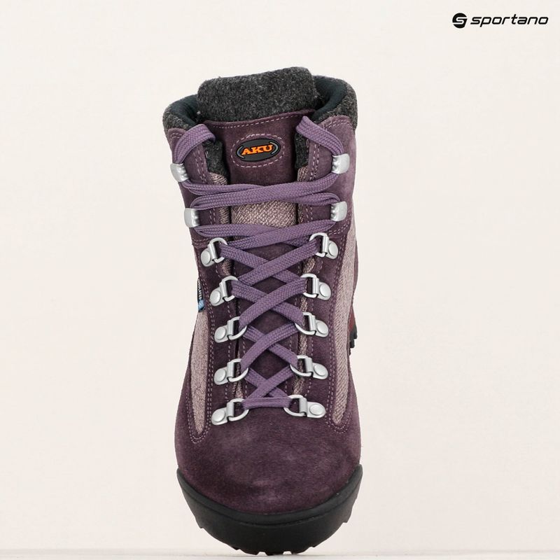 Buty trekkingowe damskie AKU Ultra Light Warm GTX violet/anthracite 15