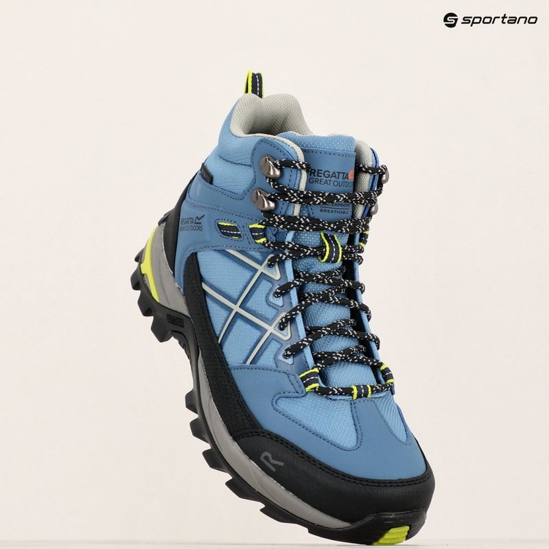 Buty trekkingowe damskie REGATTA Samaris III coronet blue/lime punch 18