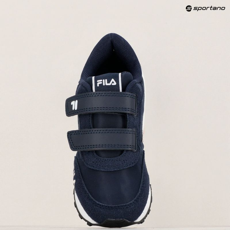 Buty dziecięce FILA Orbit Revolution Velcro fila navy 9