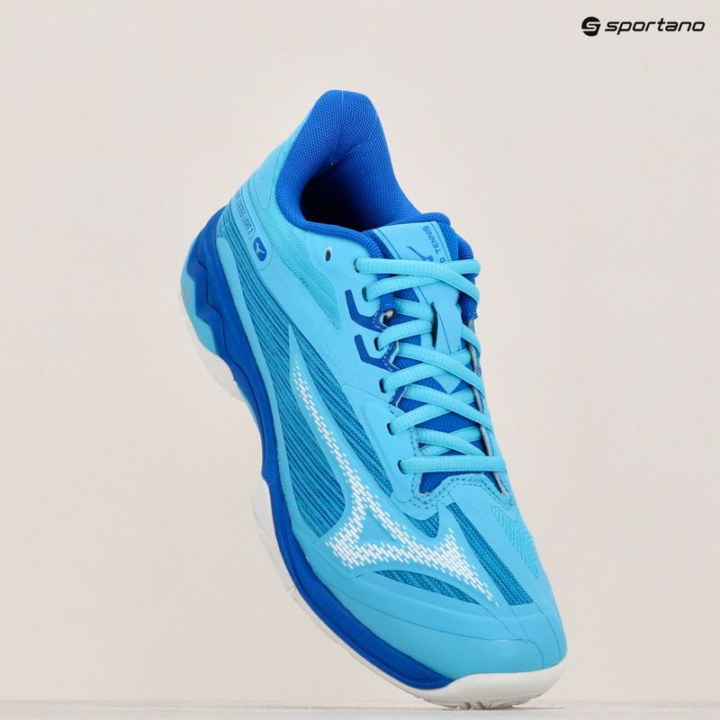 Buty do tenisa damskie Mizuno Wave Exceed Light 2 AC river blue/white/mugen blue 12