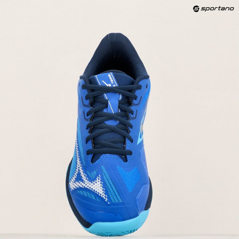 Buty do tenisa męskie Mizuno Wave Exceed Light 2 AC mugen blue/white/river blue 4