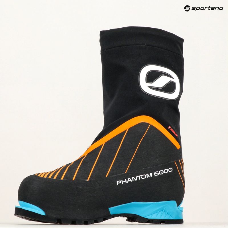 Buty wysokogórskie męskie SCARPA Phantom 6000 black/ bright orange 19