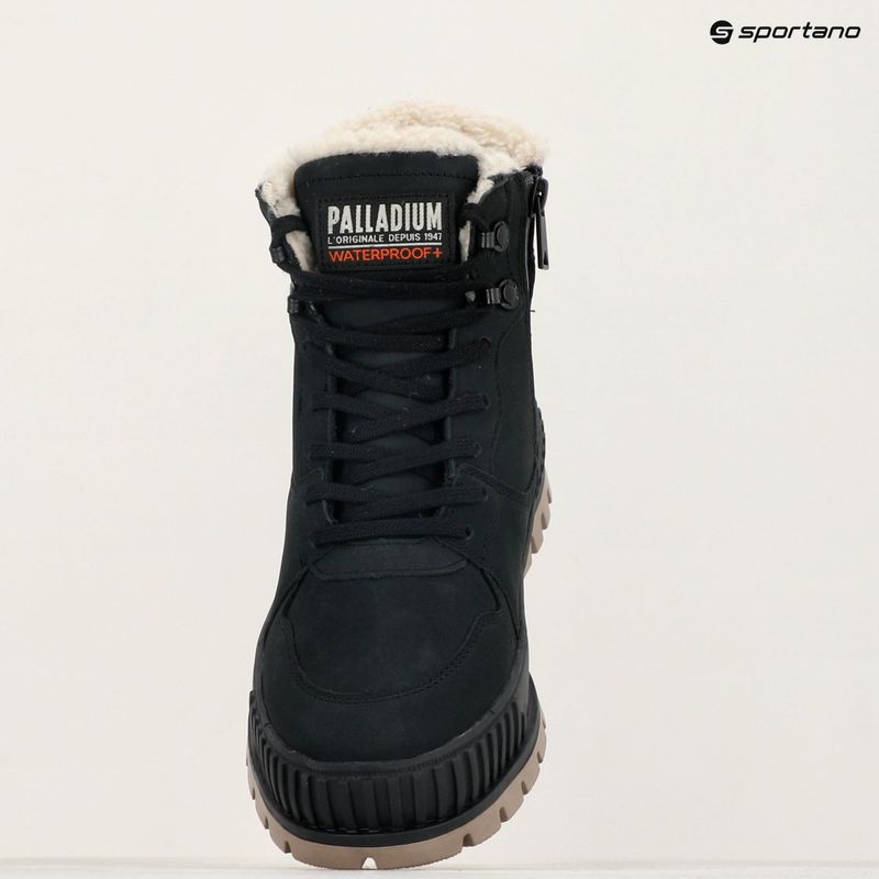 Buty damskie Palladium Pallashock Warm WP black 5