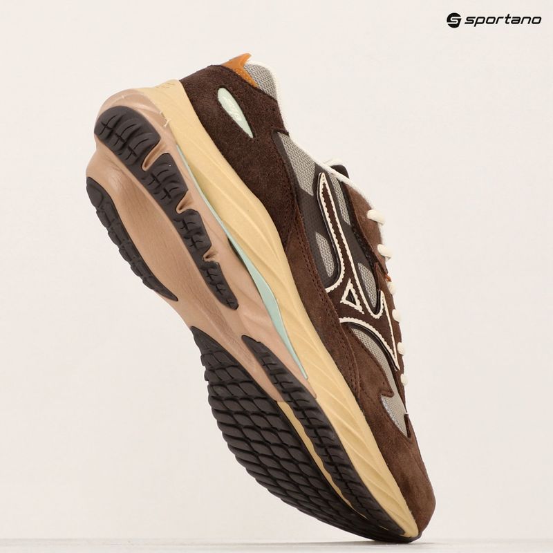 Buty Mizuno Wave Rider Βeta vintage khaki/summer sand/chicory coffee 16